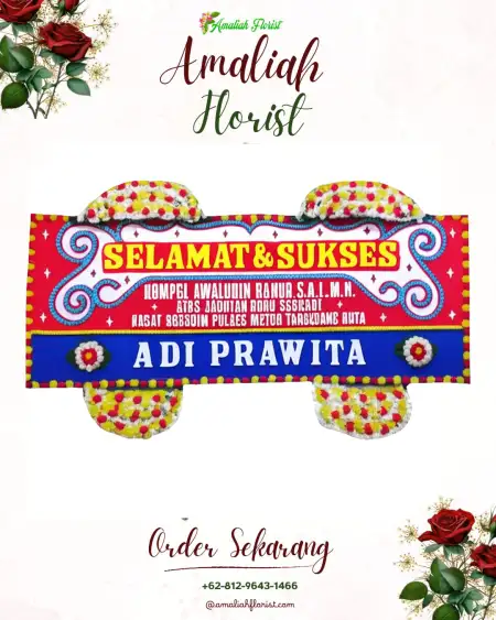 Papan Bunga Ucapan Selamat Sirnarasa